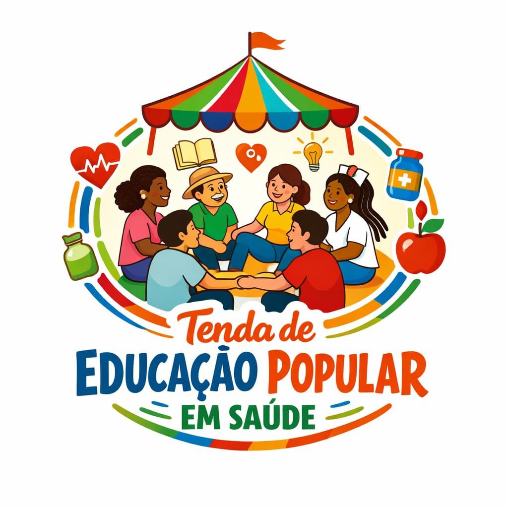 Logo Tenda de Educação Popular em Saúde